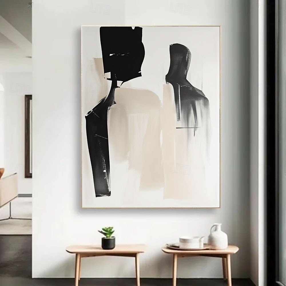 Hand Painted Couple Oil Painting Classic Abstract Wall Art Women And Man Oil Painting Home Decor Body Art Nordic Wall Painting Bedroom Decoration 2026 - $77.99 –P3