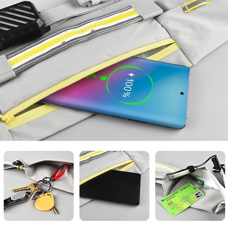 COB Belt Light Breathable LED Waist Bag Light with 5 Modes Red Back Light for Night Hiking Running Camping Fishing Mining Industrial Operation 2026 - $44.99 –P2