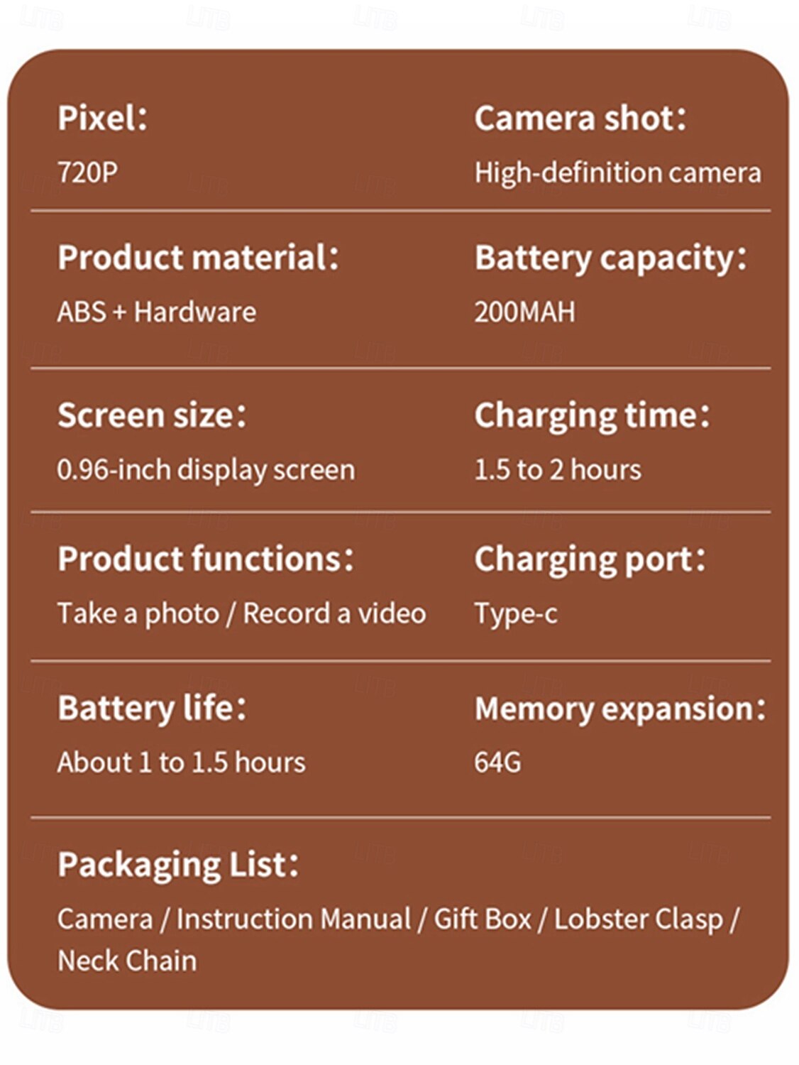 New Thumb-Sized Flip Screen Mini Camera Retro Digital Camera Mini with Lanyard 180 Flip Screen Video Mode Multi-Style Beauty Filters Valentine's Day Gift 2026 - $38.99 –P15