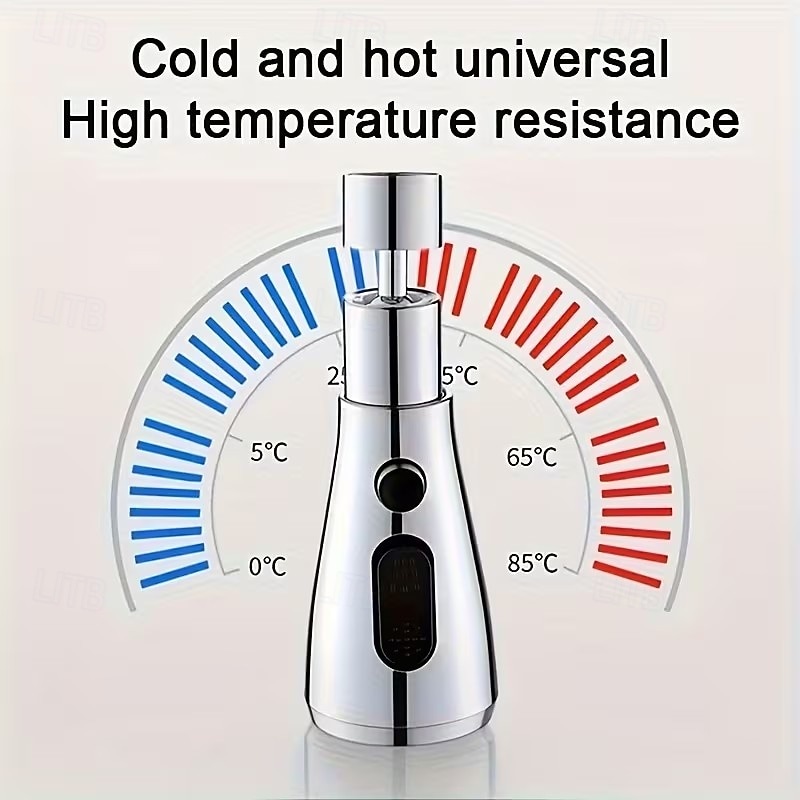 360° Rotating Kitchen Faucet Extender, Multi-Mode Water Flow Sprayer Attachment, Splash-Proof Water Saving Faucet Aerator with Extension Hose 2026 - €13.11 –P10