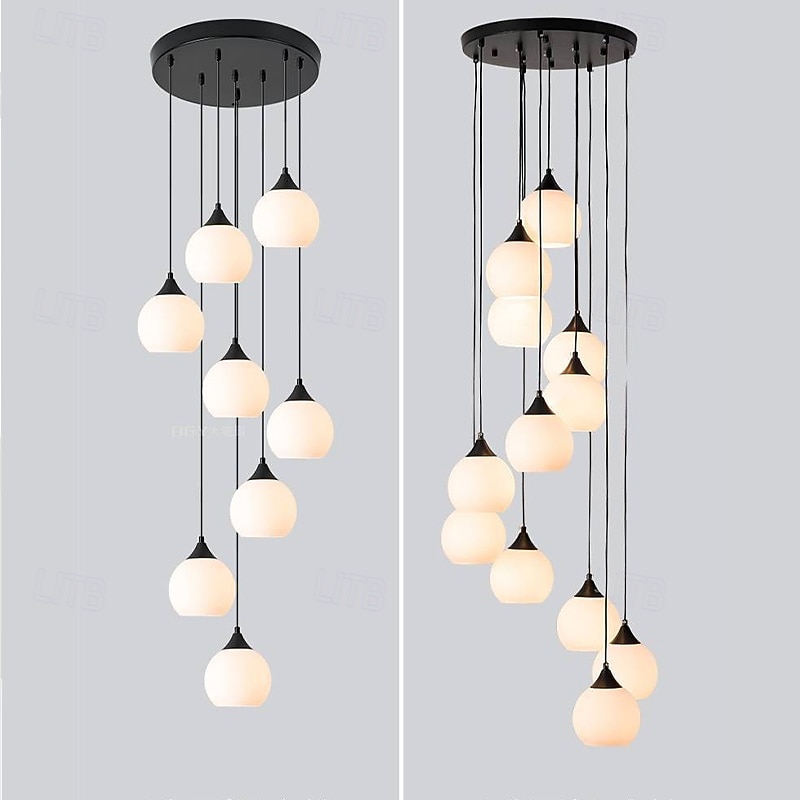 Suspensions LED modernes – lustres élégants pour escalier & salon de 2026 ? $406.75 –P14