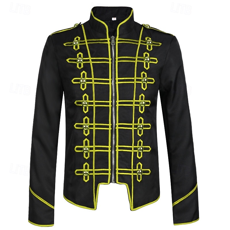 Costume di fantasia Giacca da circo direttore di circo Vittoriano Stile militare Adulti Per uomo Halloween Carnevale Feste Performance Mascherata Vestirsi del 2026 a $66.99 –P12