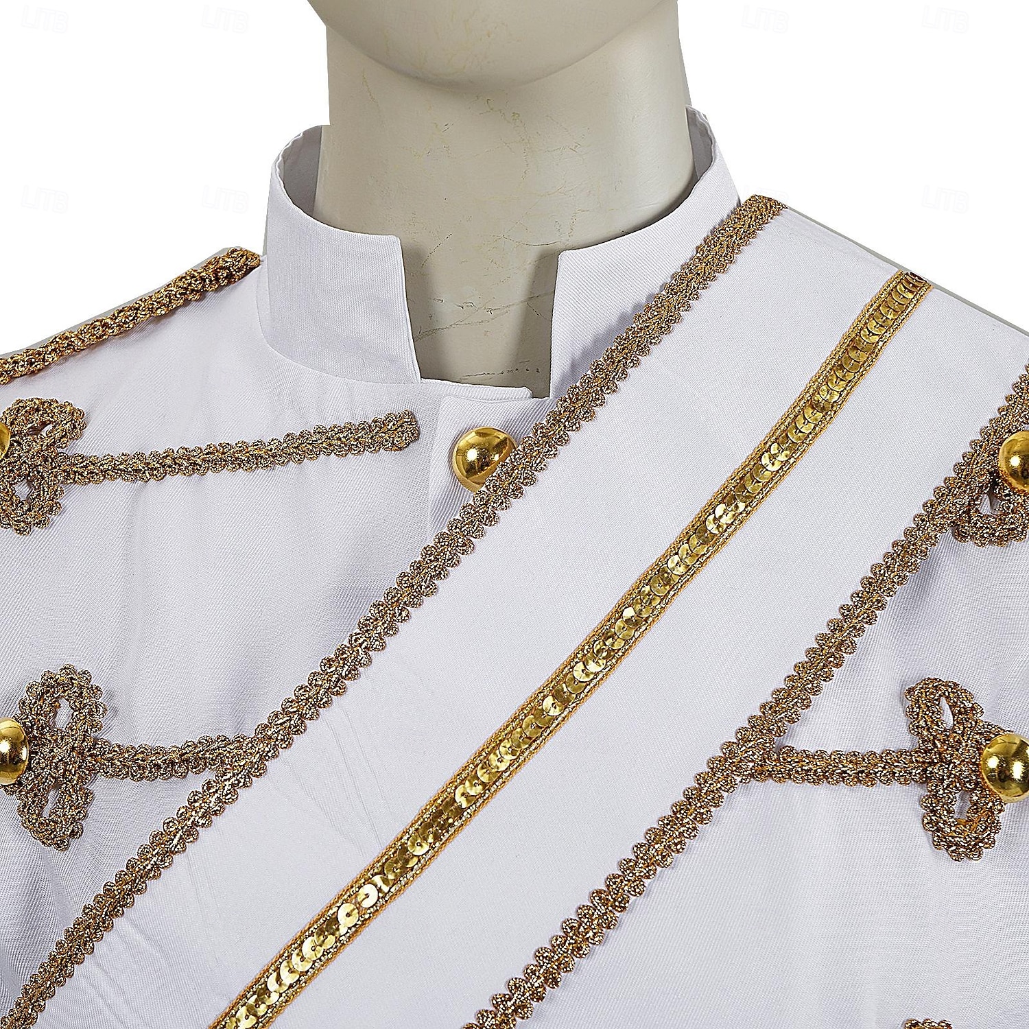 Rétro Vintage Rococo Manteau Bal Masqué Veste de cirque Manches longues Prince Aristocrate Déguisement Homme Carnaval Mascarade Événement / Fête Adulte Manteau Automne & Hiver de 2026 ? $96.99 –P5