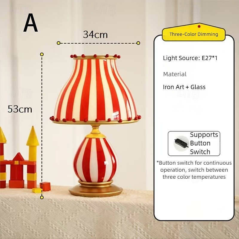 Lampada da tavolo / Lampada da terra Decorativo Artistico / Stile Nordico Per Camera da letto / Interno Metallo Presa EU / Presa US / Presa Uk Multicolore del 2026 a $901.29 –P1