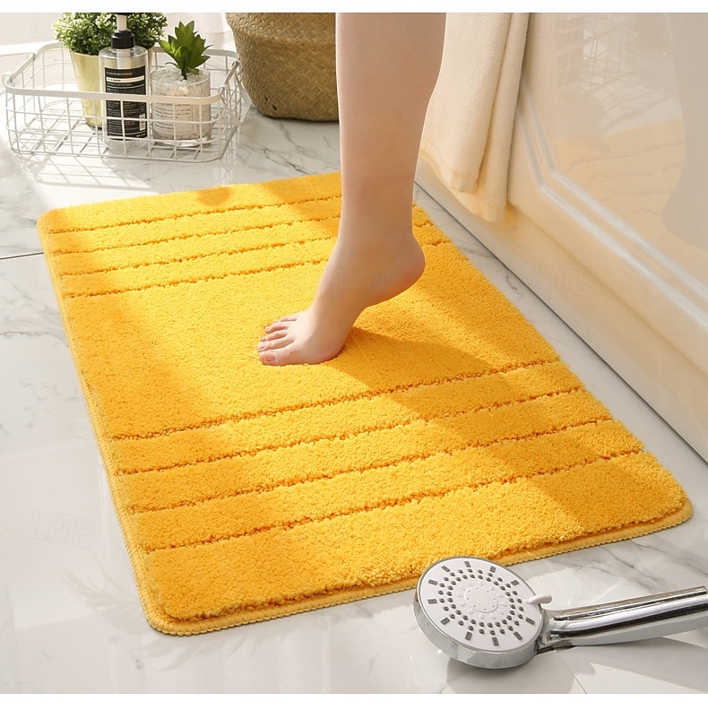 Covoraș de baie, gros, absorbant, antiderapant, covoraș de podea durabil, rezistent la murdărie, pentru intrarea în casă, dormitor, ușă de baie 2026 - $19.49 –P8