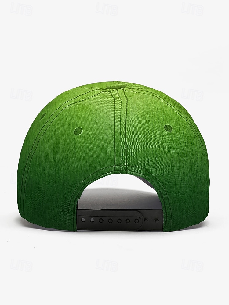 Boné de beisebol masculino com estampa divertida de monstrinhos, disponível em várias cores, perfeito para uso casual e no dia a dia. de 2026 por $14.99 –P7
