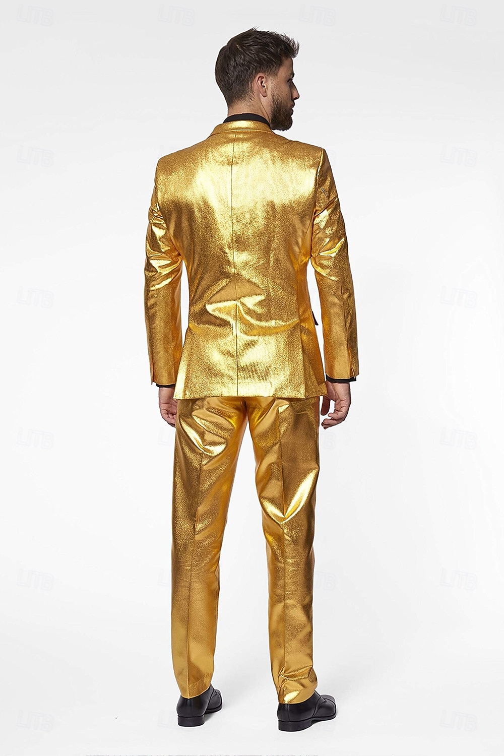 Metallico Disco Anni '80 Pantaloni Abiti Completi & Blazer Disco Costume Per uomo Costume di Carnevale Natale Carnevale martedì grasso Festa / Sera Parata dell'Orgoglio Mese dell'orgoglio Adulti del 2026 a $77.99 –P3