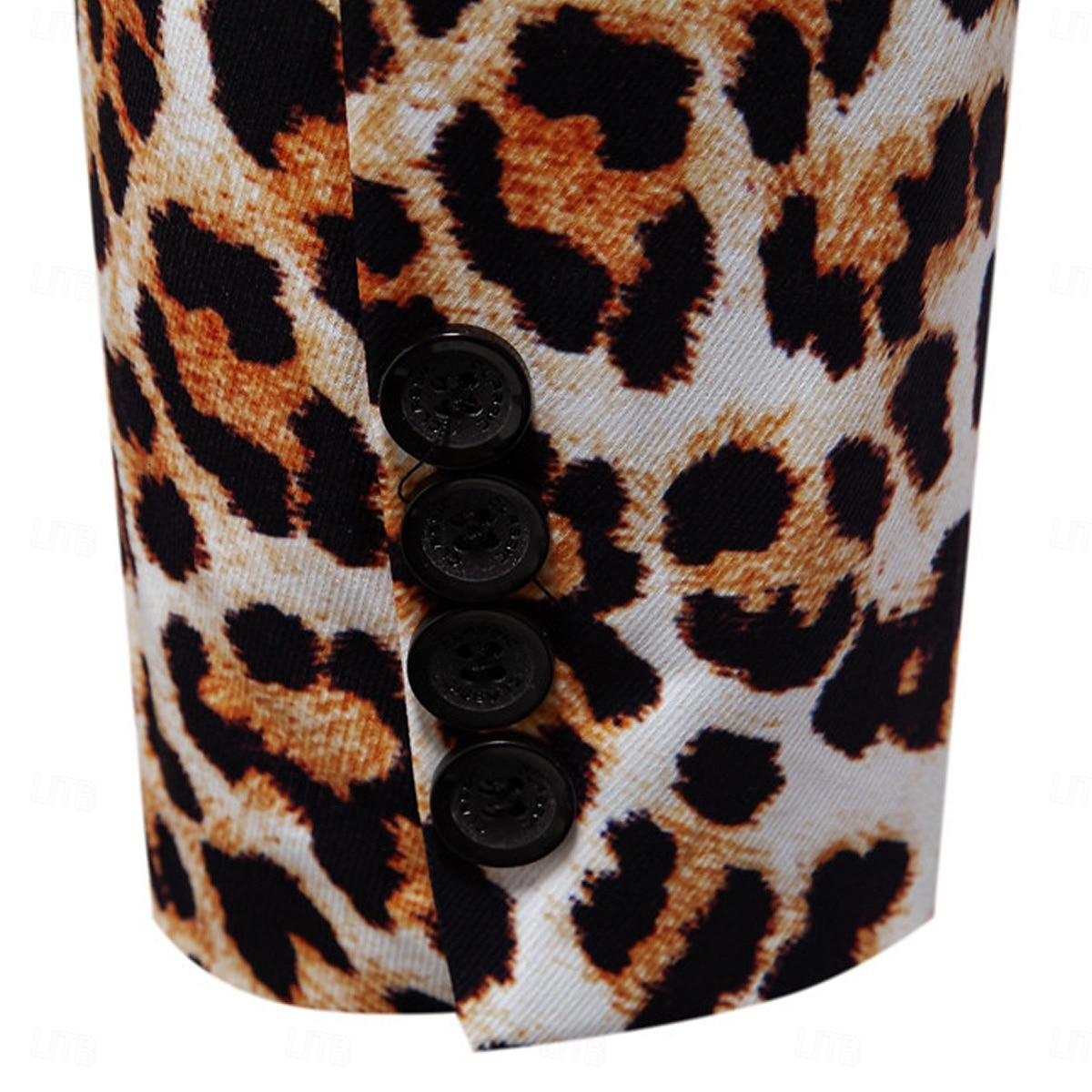 Ανδρικά Μπλέιζερ Causal Πάρτι Επίδοση Τσέπη Των ζώων Τολμηρός Όλες οι εποχές POLY Λεοπάρ Τσέπη Leopard Εκτύπωση Μοντέρνα Μονόπετο Ενός Κουμπιού Χρωματιστή ζακέτα Λευκό Κίτρινο 2026 - $51.99 –P12