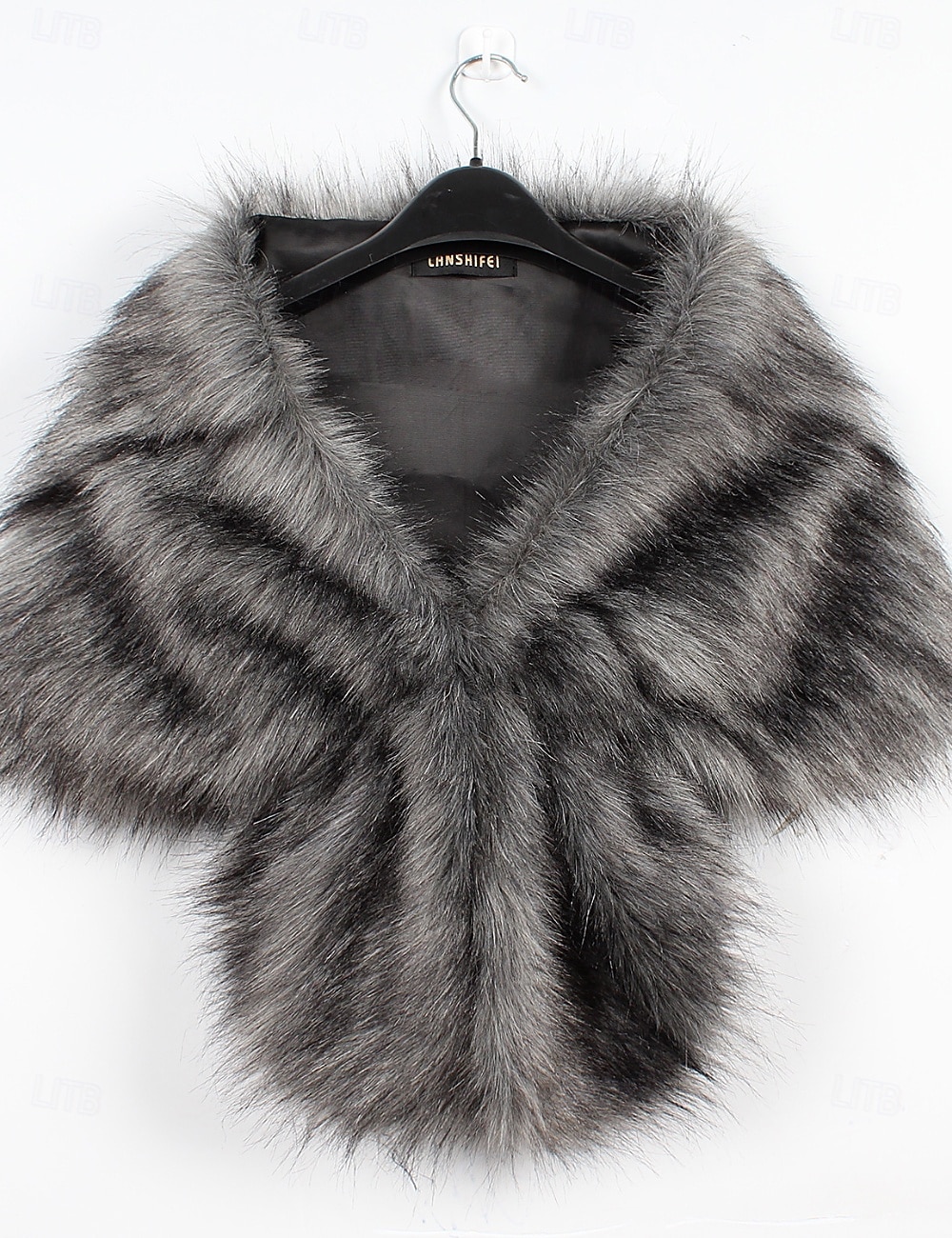 Faux Fur Wraps Women's Wrap Elegant Sleeveless Faux Fur Wedding Wraps With Pure Color For Party Fall 2026 - $21.99 –P6