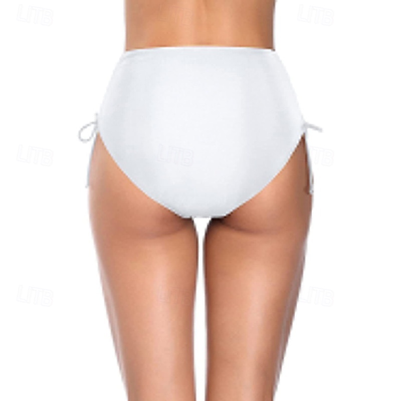 Γυναικεία Μαγιό 2 κομμάτι Προκλητικό Μαγιό Κορδόνι Διακοπές Ρούχα παραλίας Συμπαγές Χρώμα Αμάνικο Μαγιό 2026 - $11.49 –P11