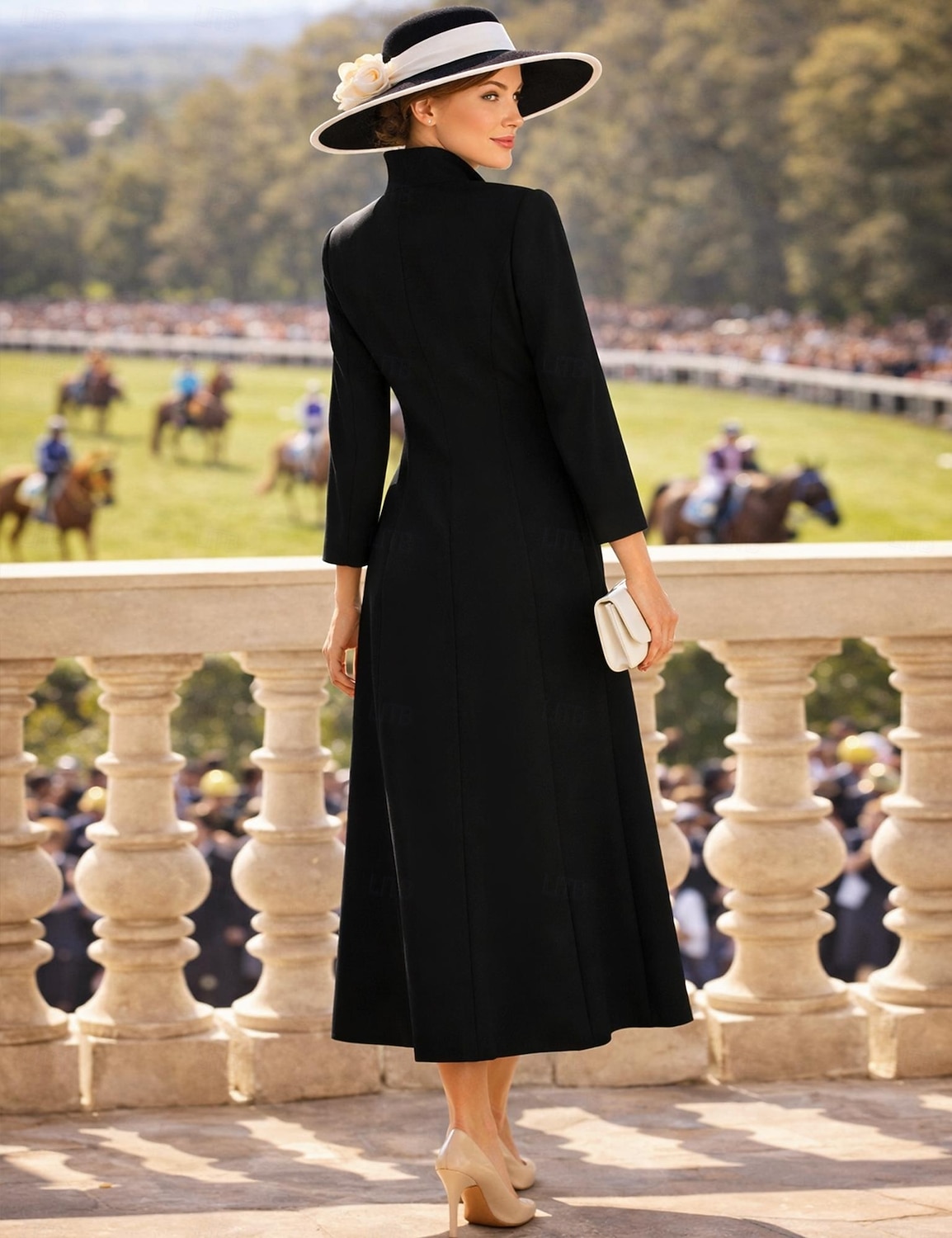 Duas Peças Tubinho Até o Tornozelo Vestido de convidada de casamento Vestido Para Mãe dos Noivos Sem Manga Decorado com Bijuteria Elegante Convidado do casamento Festa de Casamento Igreja Tecido Que de 2026 por $172.99 –P2