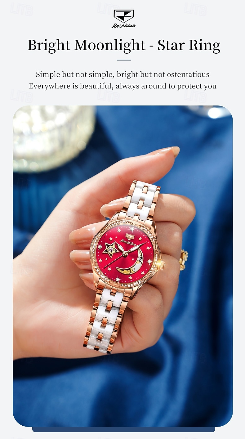 Automatic Mechanical Watch For Ladies Skeleton Luminous Waterproof Stainless Steel Luxury Elegant Mother's Day Gift for Women's Watches 2026 - $119.99 –P8