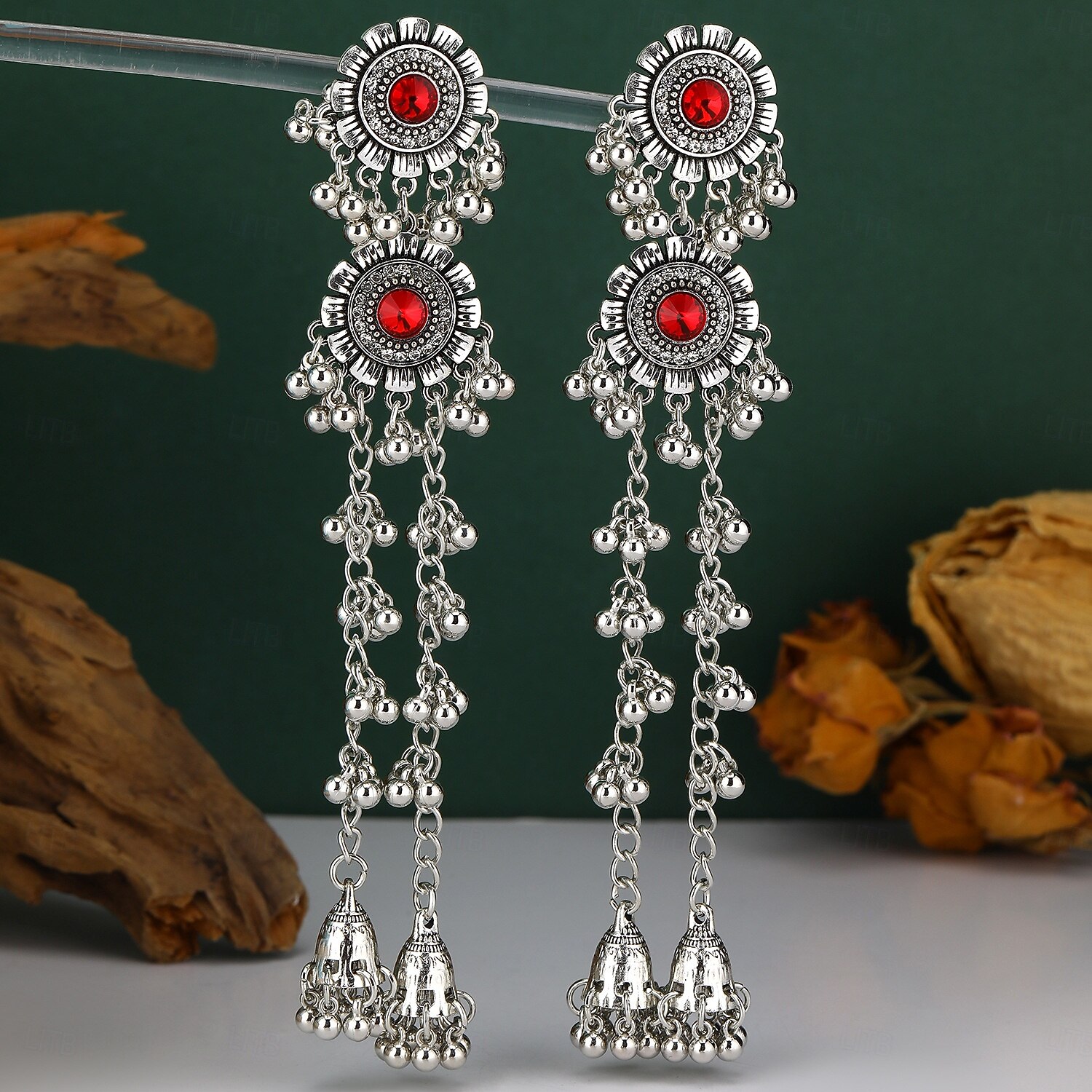 Жен. Серьги-слезки Черный Белый Цвет шампанского Сплав Богемия Винтаж 2026 - $11.99 –P3