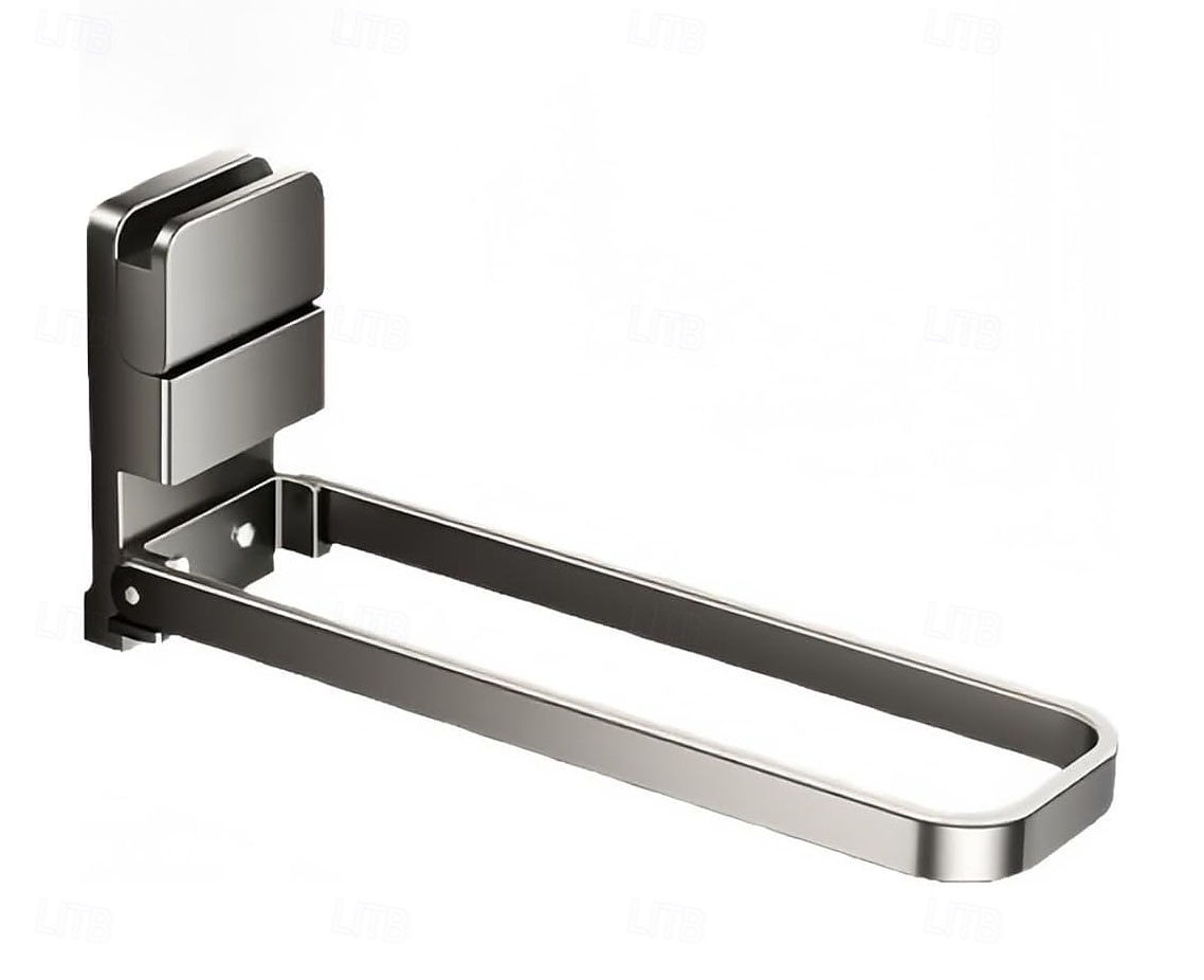 Toallero plegable con succión al vacío de 1/2 pieza, barra de toalla de baño sin taladro, adecuado para toallas, ropa, cintas para el cabello, joyas, toallas de mano, etc., almacenamiento, toalleros 2026 - $10.99 –P8