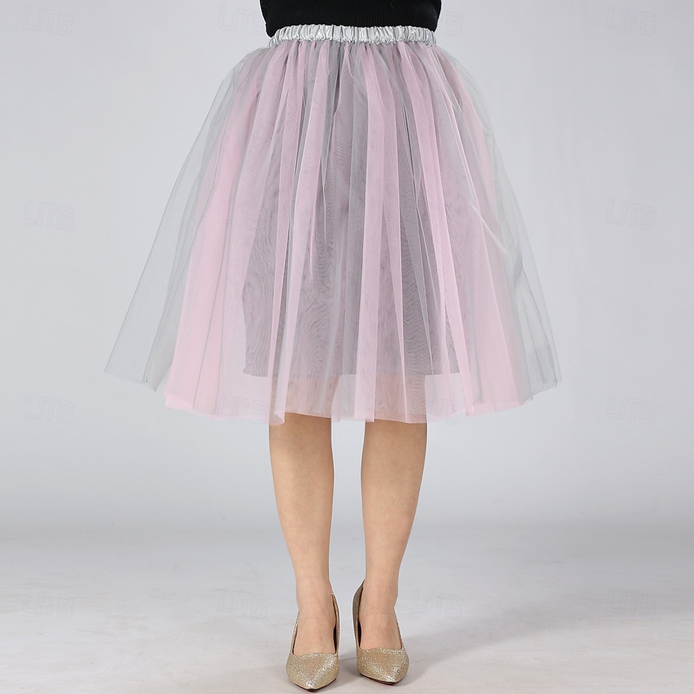 Fancy kostým Sukénka Tylová sukně Retro 80. léta Dospělé Dámské předvečer Všech svatých Karneval Párty Výkon Oblékněte se 2026 - $30.99 –P5