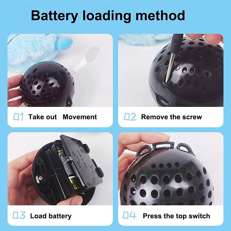 Pet Electric Bouncing Ball Plush Toy with Cartoon Animal Head - Vocal Vibration Dog Toy - Plush Squeak Toy - Dog Chew Toy 2026 - $18.49 –P3