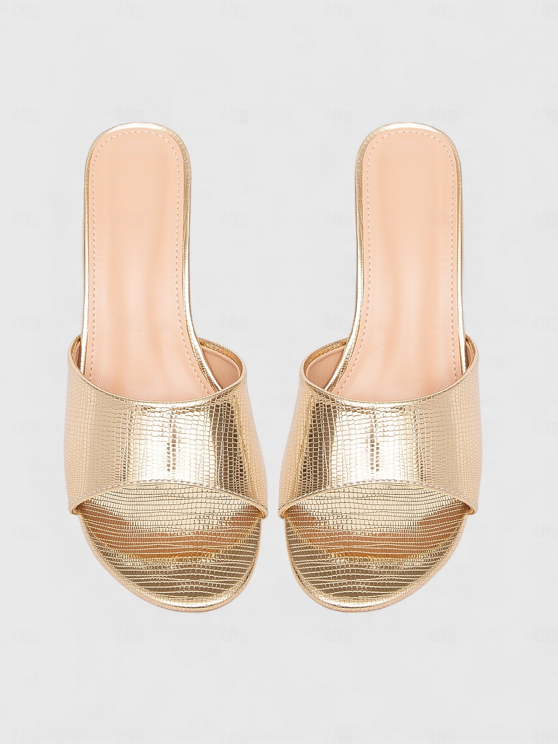 Elegantes mules blancos de tacón cuadrado para mujer: zapatos de vestir cómodos con tacón grueso para invitadas a bodas en la playa y fiestas de verano junto al mar. 2026 - $34.99 –P6