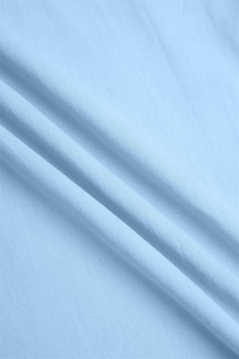 Férfi Ing Vászon ing Nyári póló Strandruházat Gombos póló Sima Hétköznapi Napi Fekete Fehér Arcpír rózsaszín Lóhere Hosszú ujj Gallér Tavaszi nyár Ruházat 2026 - $22.99 –P15