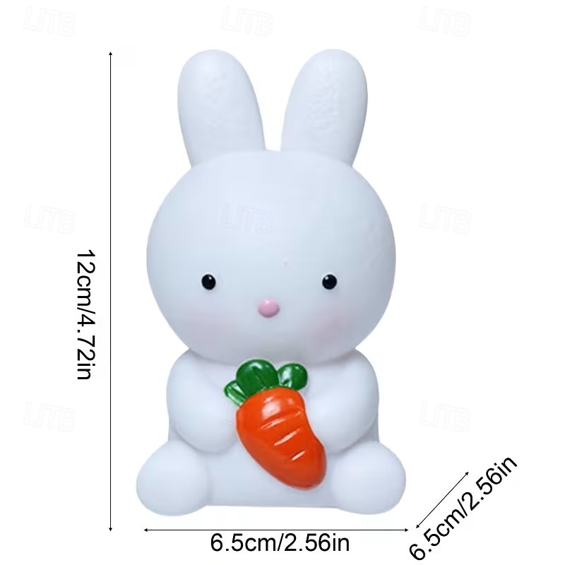 veilleuse lapin de Pâques mignonne, lampe lapin lumineuse à piles, décoration pour la chambre, la table de chevet ou le salon pendant les fêtes de 2026 ? $16.49 –P9