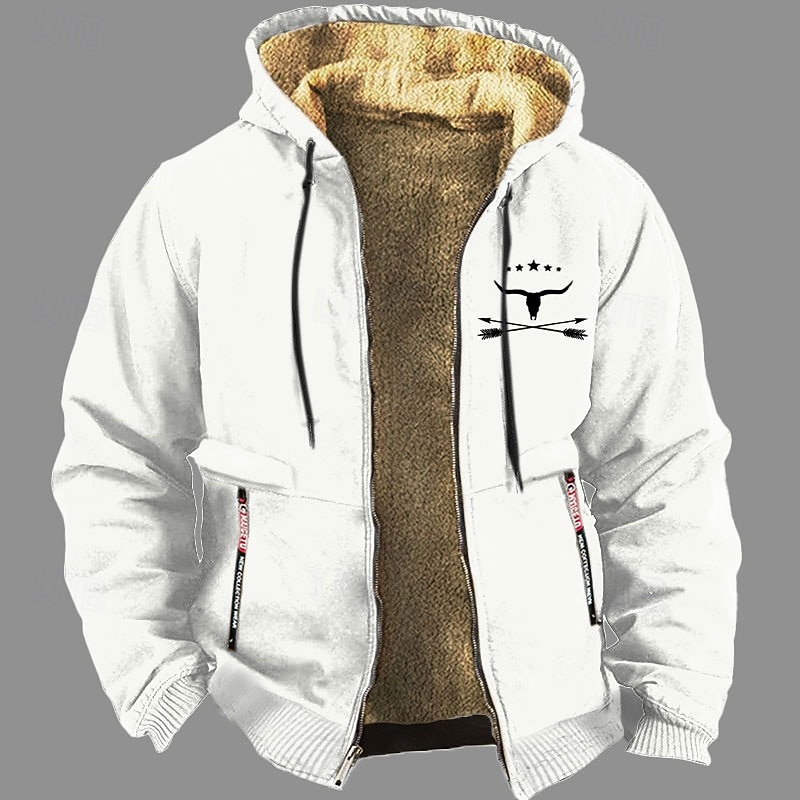 Miesten Graafiset tulosteet Kantri Hupparit Pitkähihainen paidat Hupullinen Päivittäin Vapaa-aika Pyhäpäivä Loma Syystalvi Musta Valkoinen Rubiini Vaatetus Suunnittelija S M L XL XXL 3XL 2026 - $24.49 –P8