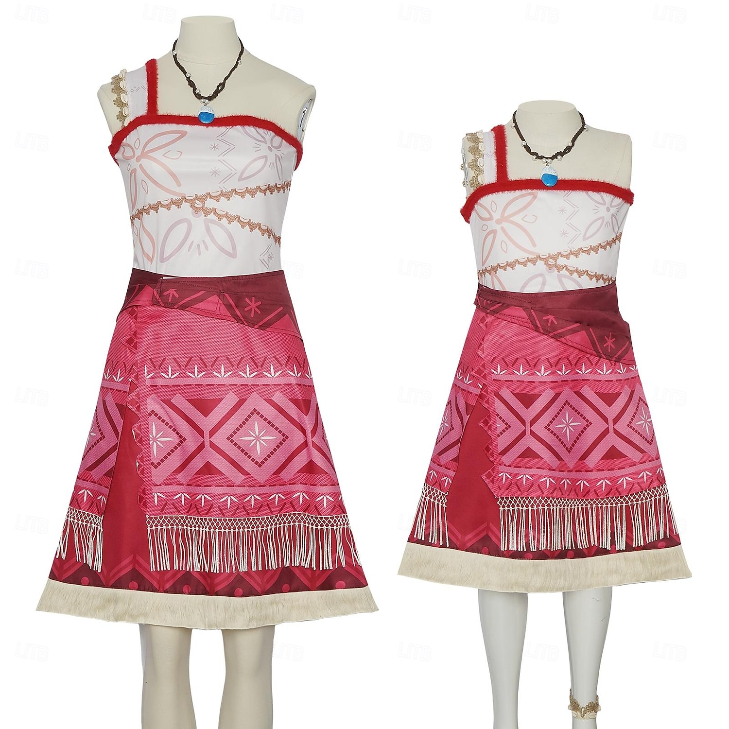 Princesa Moana Vestidos Fatos de Corpo Trajes de casais Trajes temáticos de filmes e séries for Homens Mulheres Adulto Carnaval Dia da Criança Praia Festa Aniversário de 2026 por $39.99 –P4