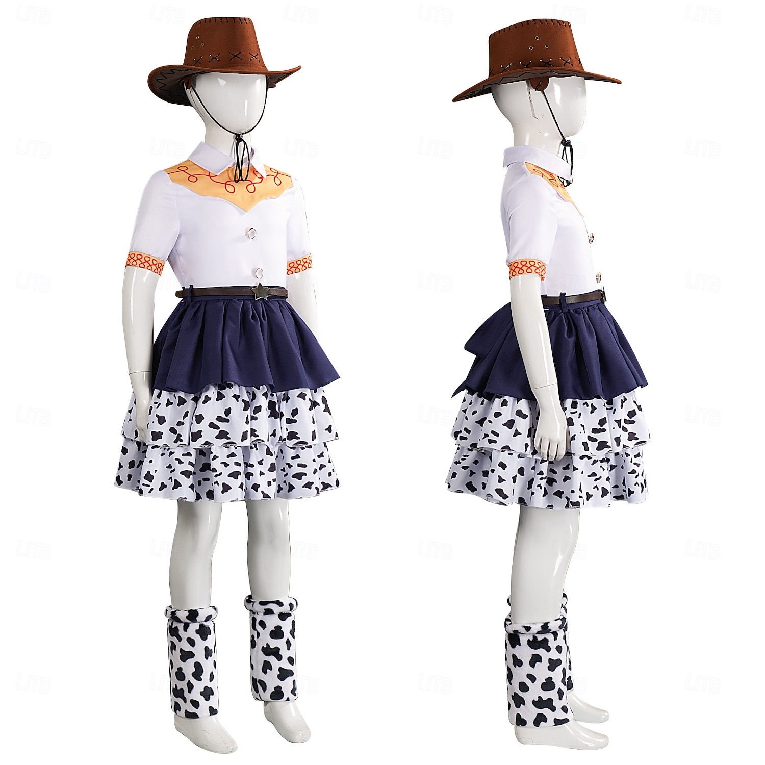 Jessie Halloween Props Masquerade Fancy Costume Carnival Costume Cosplay Halloween for Girls' Adults Christmas New Year Party Casual Daily 2026 - $55.99 –P14