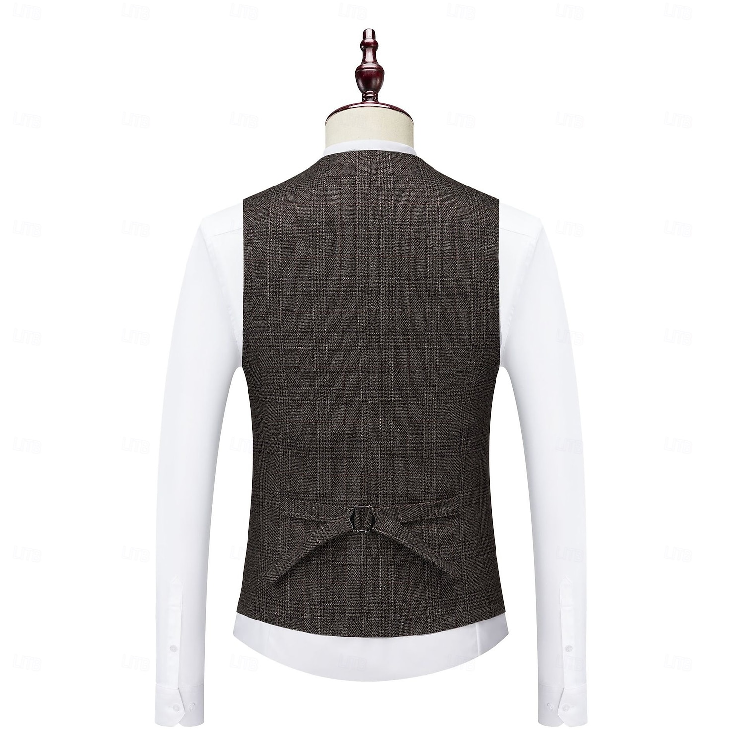 عتيق / معتق الهدر 20S عشرينيات بدلة ثلاث قطع بنطلون بدلة غاتسبي العظيم انسان محترم رجل العصابات رفقاء العريس ملابس تنكرية رجالي حفلة تنكرية زفاف ضيف حفل زفاف حفل / مساء للبالغين معطف بنطلونات صدار 2026 - $130.99 –P11