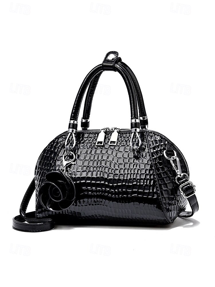 Женская сумка из искусственной кожи с рисунком крокодила, несколько цветов и вариантов ношения, модная и универсальная для повседневного использования. 2026 - $34.99 –P8
