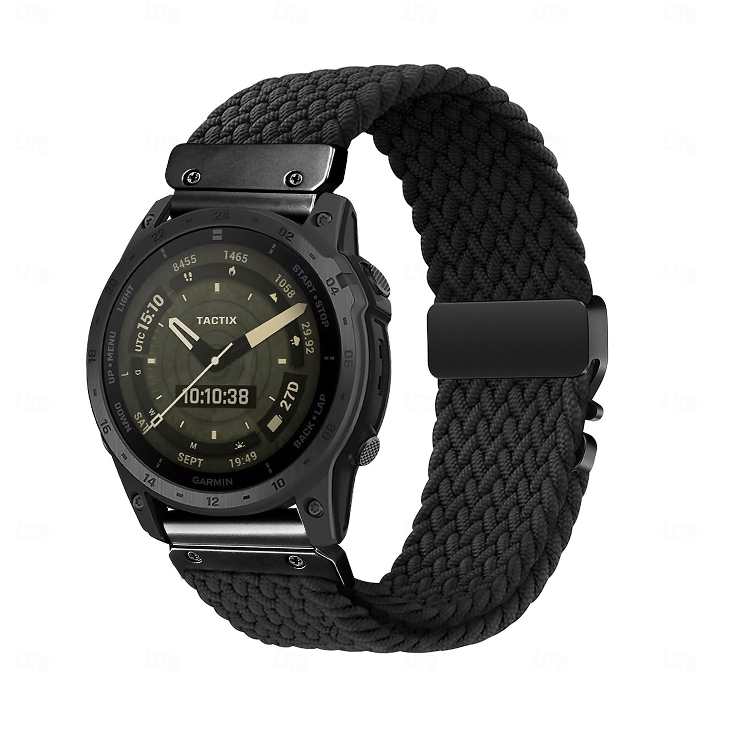 Bracelet de montre connectée Quickfit en silicone 22 mm et 26 mm pour Garmin Fenix 7X, 7 Solar, 6X, 6 Pro, 5, 5X Plus, 3, 3HR et Epix de 2026 ? $15.99 –P3