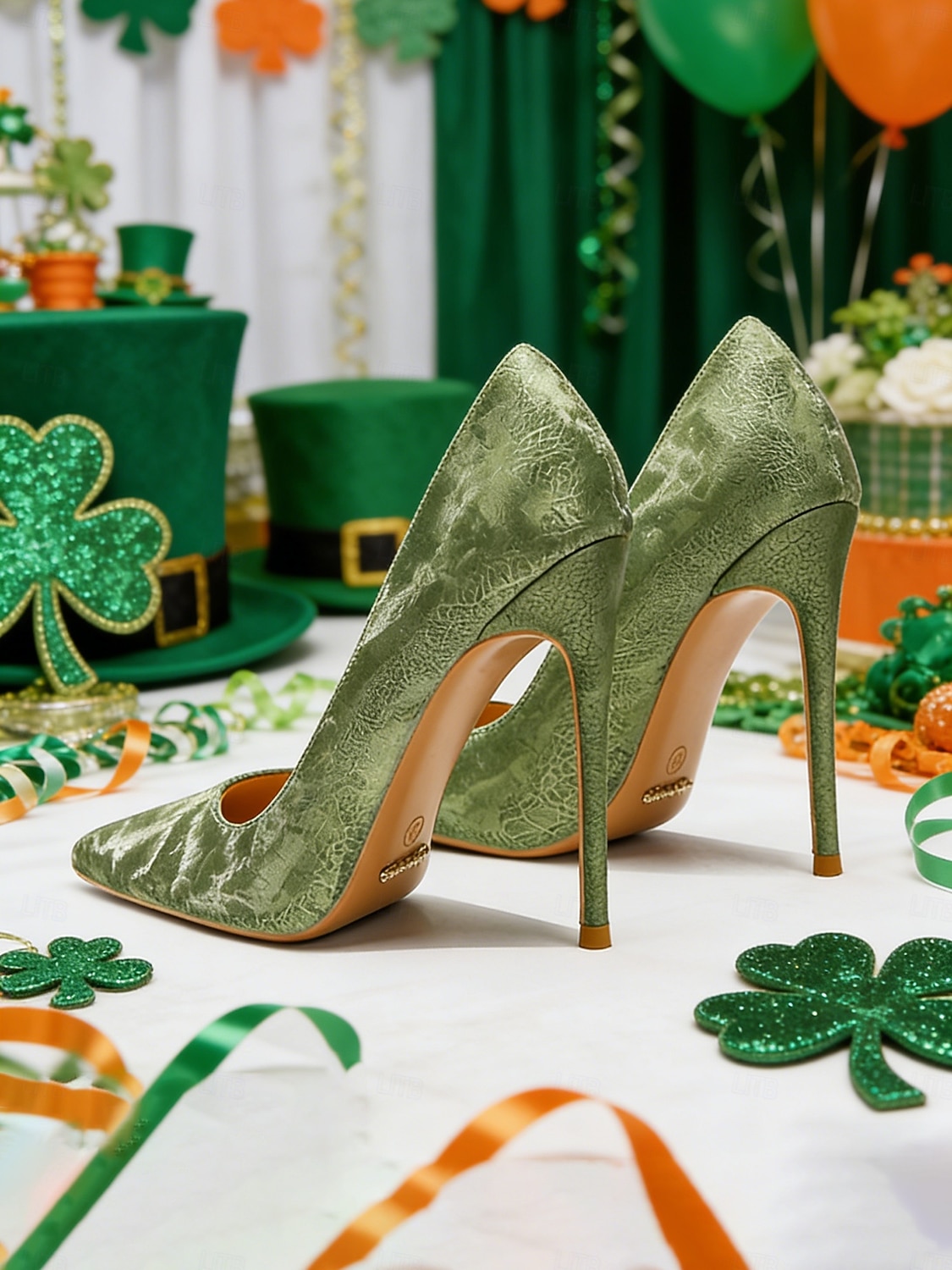 green satin dress shoes Emerald Green Wedding Ballerina Flats: Lace & Crystal Satin Shoes