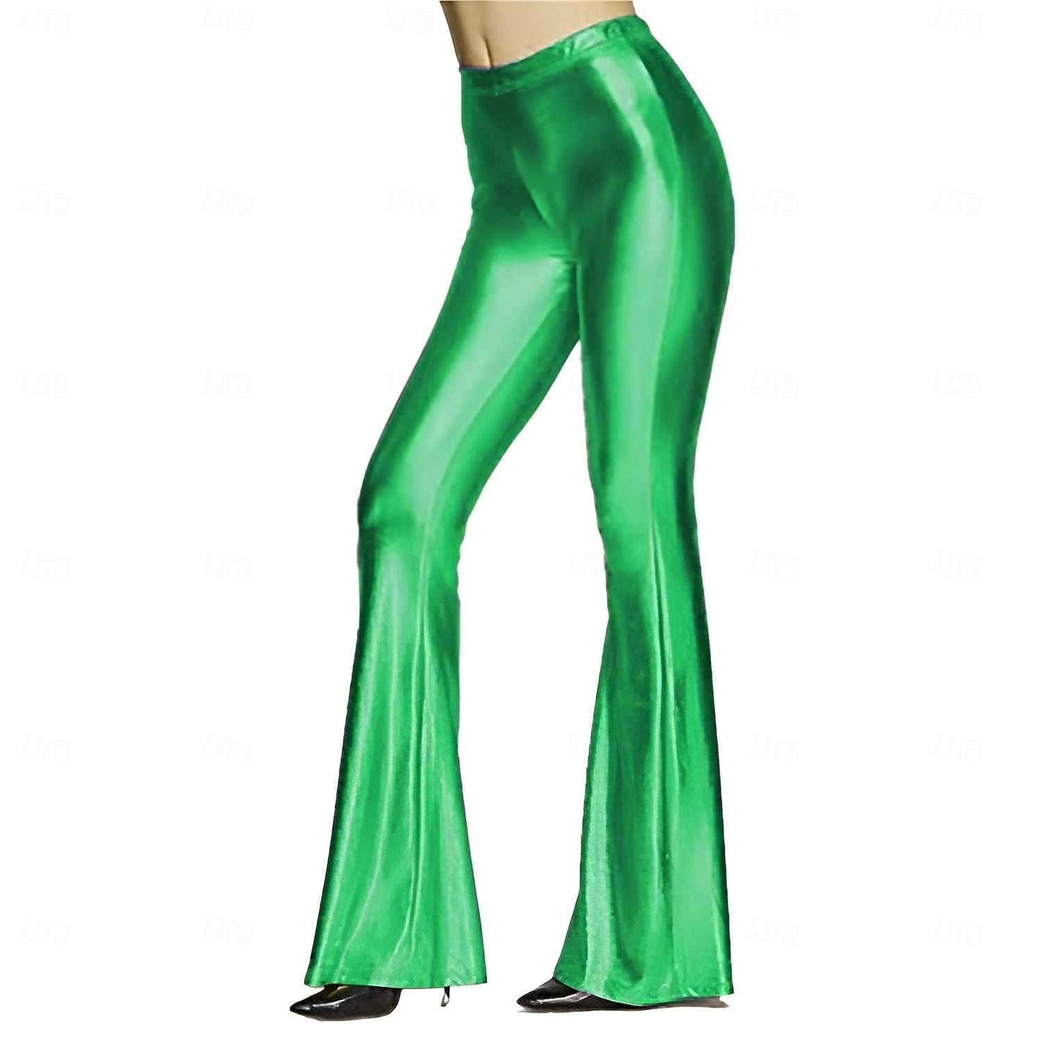 Anni '80 Hip Pop Pantaloni a zampa d'elefante Costume Abba Pantaloni a zampa Disco Tinta unica Costume Per donna Costume di Carnevale Carnevale Club Performance Parata dell'Orgoglio Adulti Pantaloni del 2026 a $39.99 –P3