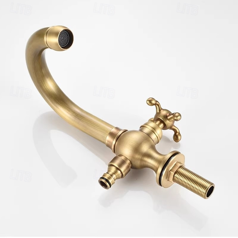 Bathroom Sink Faucet - Rotatable Electroplated Mount Outside Single Handle One HoleBath Taps 2026 - $165.99 –P6