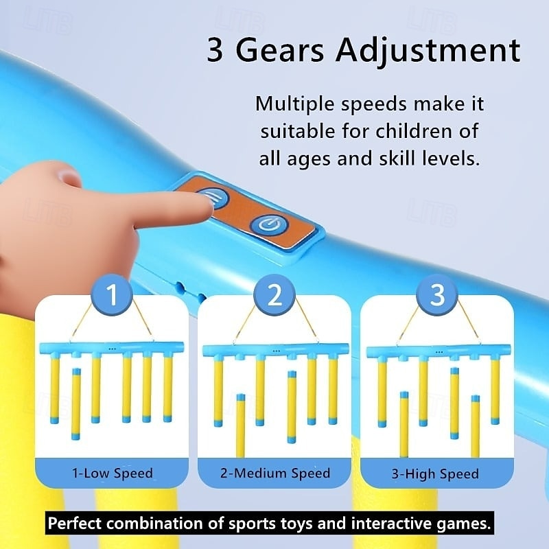 Gra refleksologiczna z pałeczkami do ćwiczeń reakcji, zabawny trening refleksu dla każdego, poprawiający szybkość i koordynację, interaktywna gra dla dzieci i dorosłych, idealna do ćwiczeń sprawnościowych i mózgu 2026 - $19.99 –P3