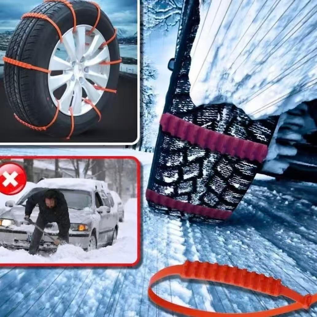10/20/30pcs Universal Reusable Non-Slip Polyethylene Tire Chains – Universal Anti-Skid Snow Tire Traction Chains for Cars, SUVs & Trucks, Easy Installation, Durable Emergency Winter Driving Aid 2026 - $13.99 –P1
