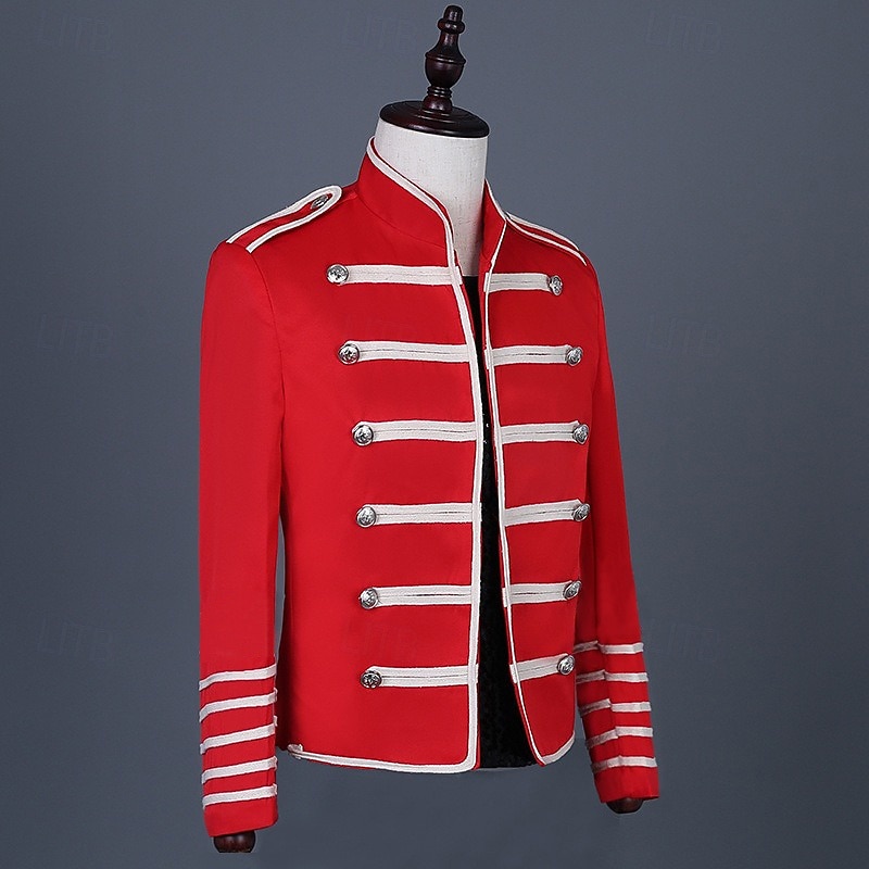 Cappotto Mascherata Giacca da circo Principe Aristocratico Retrò Vintage Rococò Adulti Per uomo Carnevale Mascherata Evento / Festa Vestirsi del 2026 a $122.99 –P2