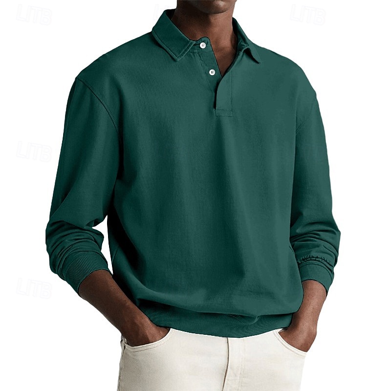 Herre Genser Genser med hette for genser Hettegenser med knapp Svart Hvit Rosa Burgunder Mørkegrønn Knaphul عادي Sport & Utendørs Avslappet Daglig Bomull Polyester Gatemote Kul Sportsklær Vår & Vinter 2026 - $34.99 –P6