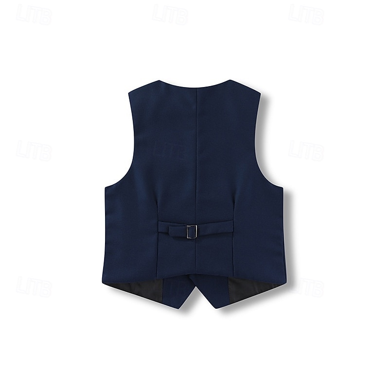 Gilet Bleu Marine Pour Garçon 12 Ans - Style Marin En Acrylique, Occasion Très Bon état