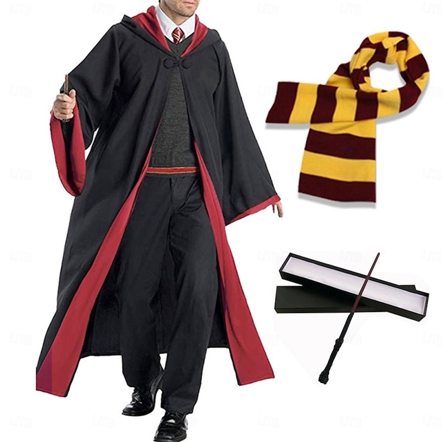 Magical Witch Witch Wizard Magic Harry Cloak Fancy Costume Classic & Timeless for Men's Women's Kid's Adults' Christmas Carnival 2026 - $32.99 –P8