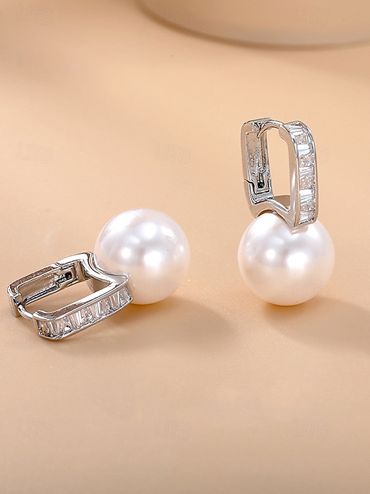 dames oorbellen van imitatieparels van legering - elegant ontwerp in meerdere kleuren, perfect voor bruiloften en dagelijks gebruik 2026 - $11.99 –P9