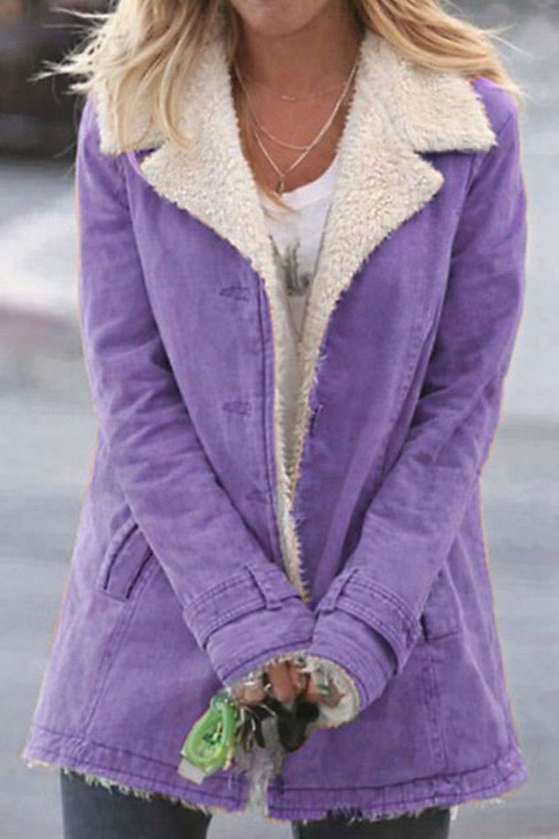 Per donna Cappotto Teddy Giacca Casual Confortevole Traspirante Tasca Bottoni Casual Semplice Vacanza Streetwear Casuale Abbigliamento quotidiano Monopetto Regolare Collo ripiegato Vestibilit del 2026 a $37.99 –P2