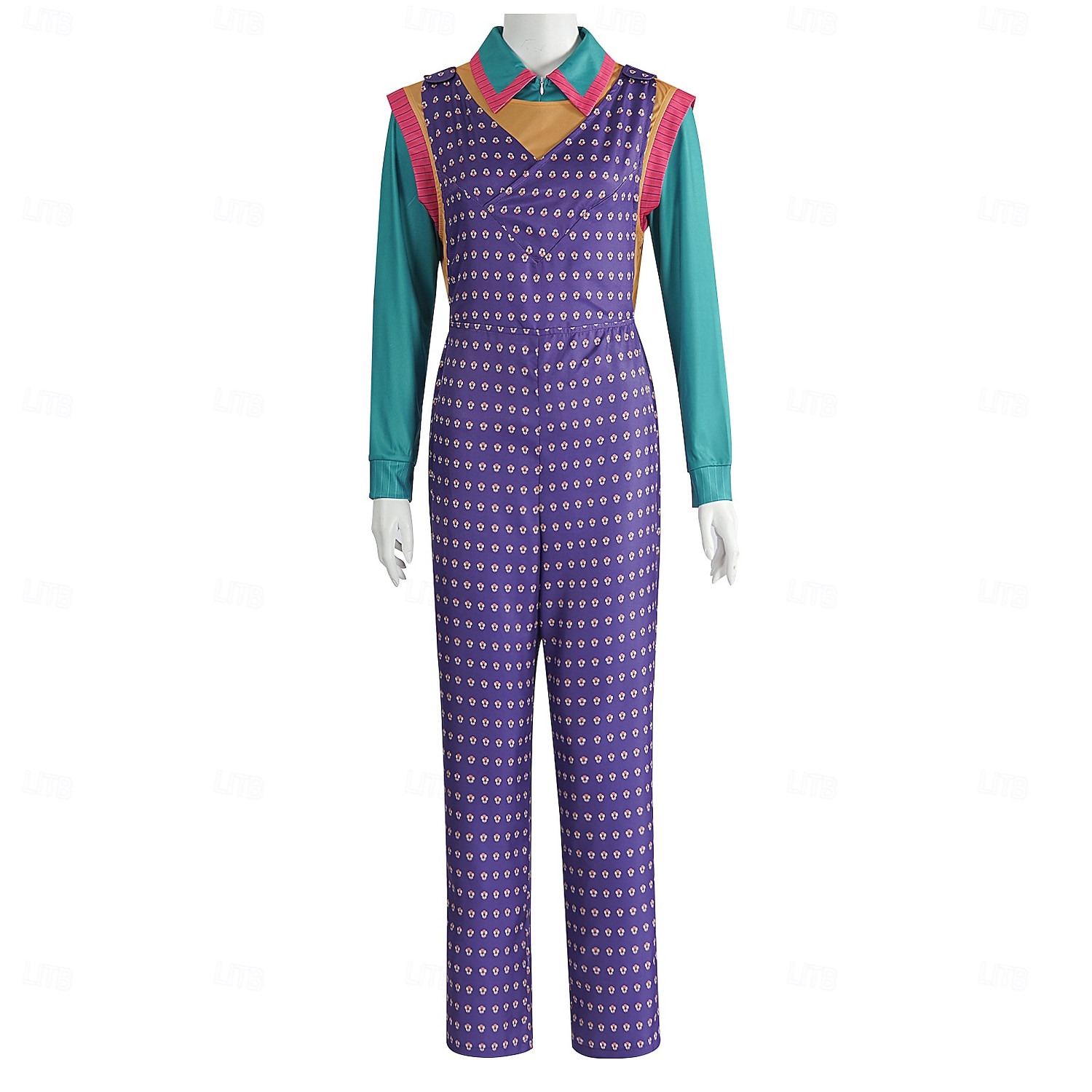 Sci-fi-TV-program TV-serier Finkostym Jumpsuit Onesie kostym Karnevalsdräkt Cosplay for Dam Vuxen Halloween Fest Prestanda 2026 - $60.99 –P3
