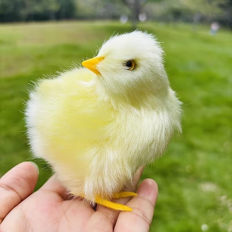 6 декоративных коллекционных фигурок пасхальных цыплят, незаменимые элементы весеннего пасхального декора для дома и сада, идеально подходят для пасхальных подарочных корзин, весеннего декора, 2026 - $38.99 –P7
