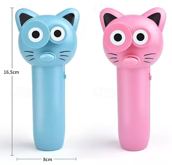 2026年 猫の紐おもちゃ、手持ち式、かわいい猫用ロープランチャー - 室内遊び用のインタラクティブな電動おもちゃ  コレクション – E£619.94 –P2