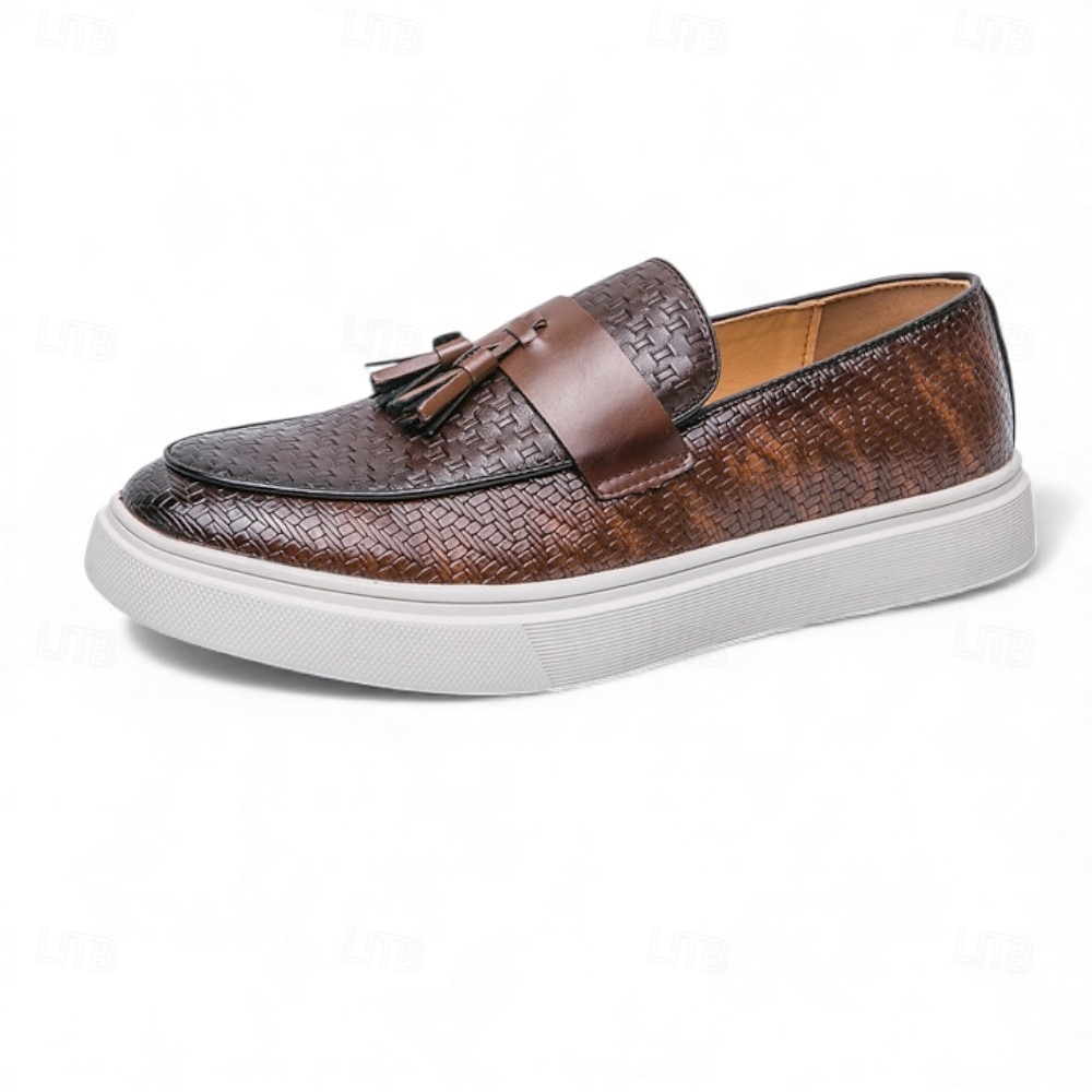 Groene loafers voor heren, lichtgewicht instappers, modieuze casual mocassins voor dagelijks gebruik, feestjes en outfits voor St. Patrick's Day. 2026 - $54.99 –P2