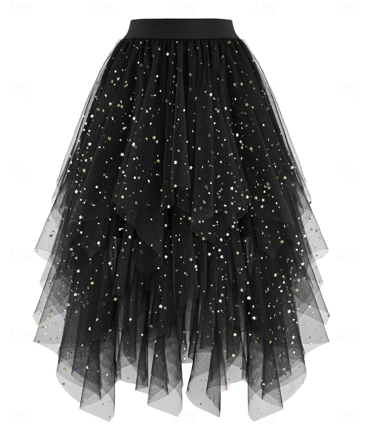 Φανταστική φορεσιά Φούστα από τούλι Ρετρό / Βίντατζ Δεκαετία '80 Πολυεπίπεδο High Low Φουσκωμένος Ενηλίκων Γυναικεία Απόκριες Πάρτι Επίδοση Χορός Μπαλέτο Ντύνομαι 2026 - $24.99 –P14