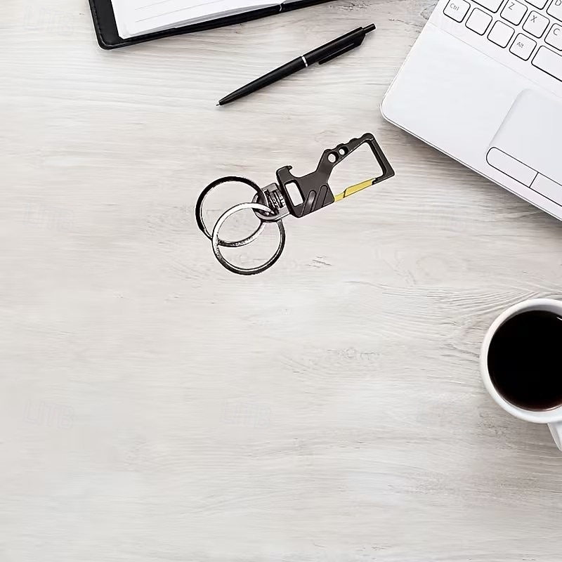 2 Stück robuste Schlüsselanhänger mit Flaschenöffner und Karabinerhaken für Damen und Herren 2026 - $10.99 –P5