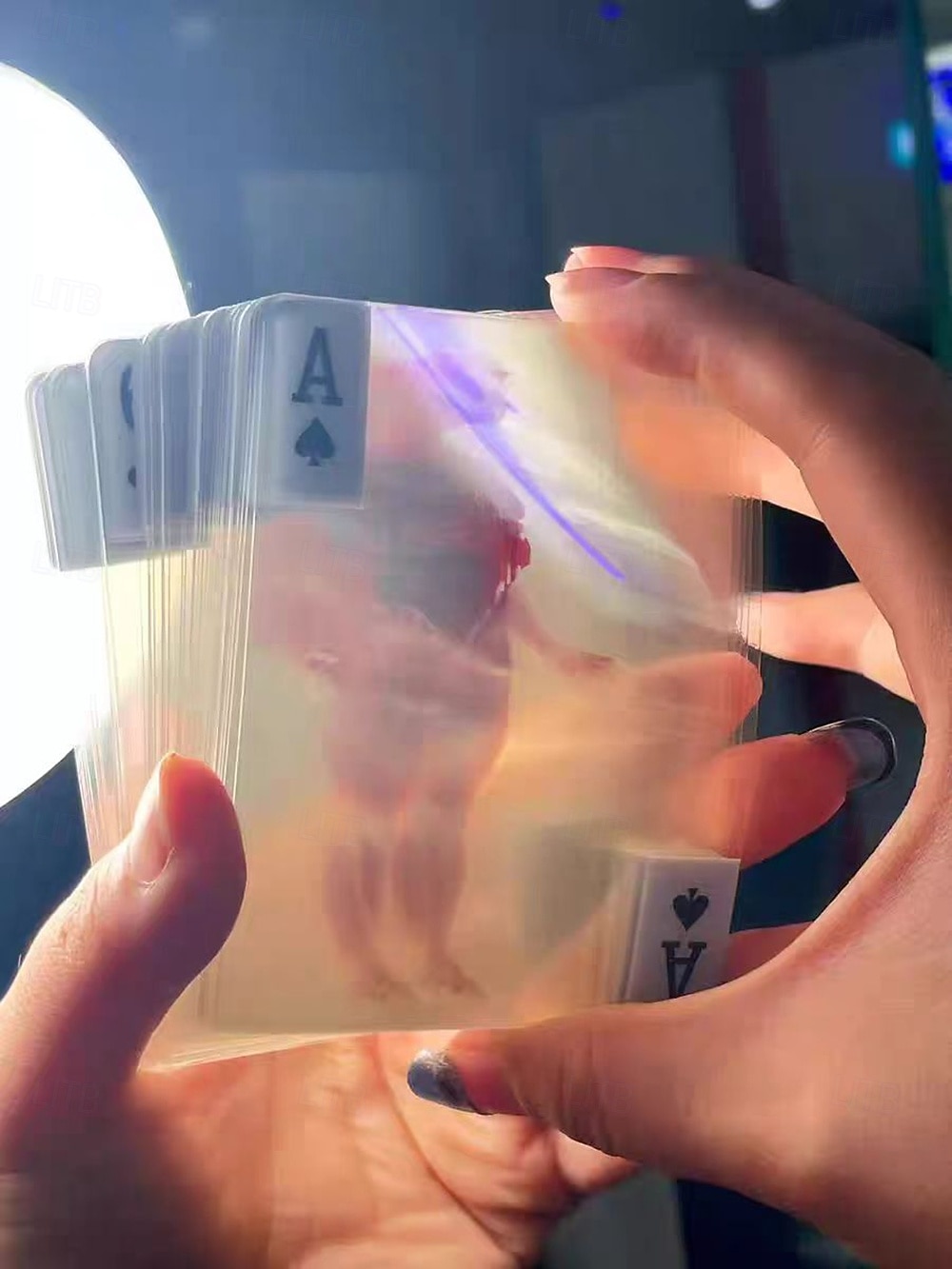 Human Body Cross-section Playing Cards Creative Stress-relieving Toy with Skeletal Design Transparent Plastic Playing Cards Washable.Human Body Playing Cards 2026 - $14.99 –P4