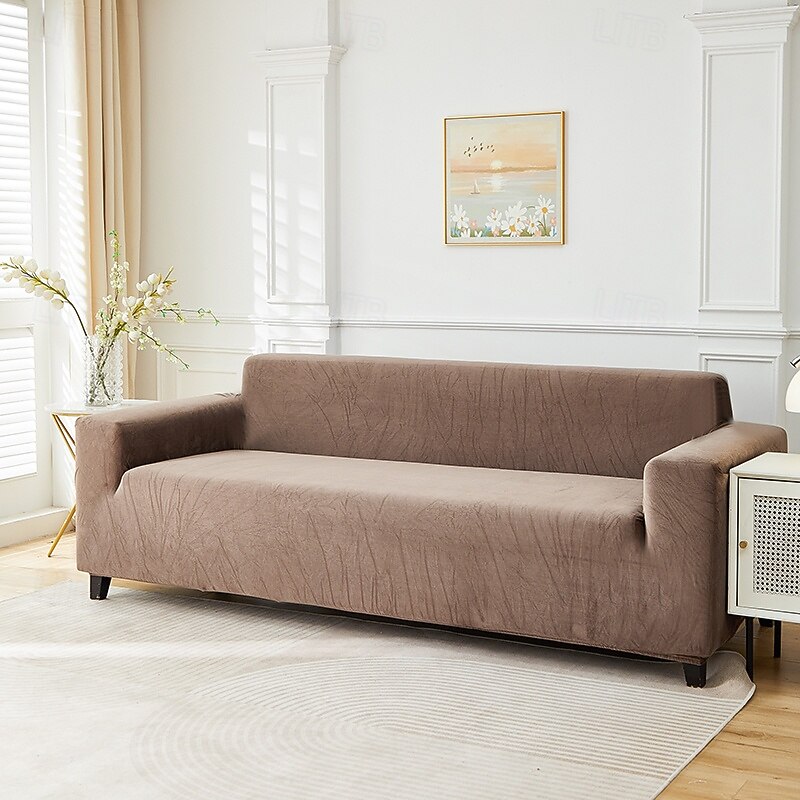 2026年 伸縮性のあるジャカード生地のストレッチソファカバー、ソファーカバー、セクショナルL字型ソファースリップカバー、コーナーケース、リビングルーム用、1、2、3、4人掛け  コレクション – $52.99 –P12