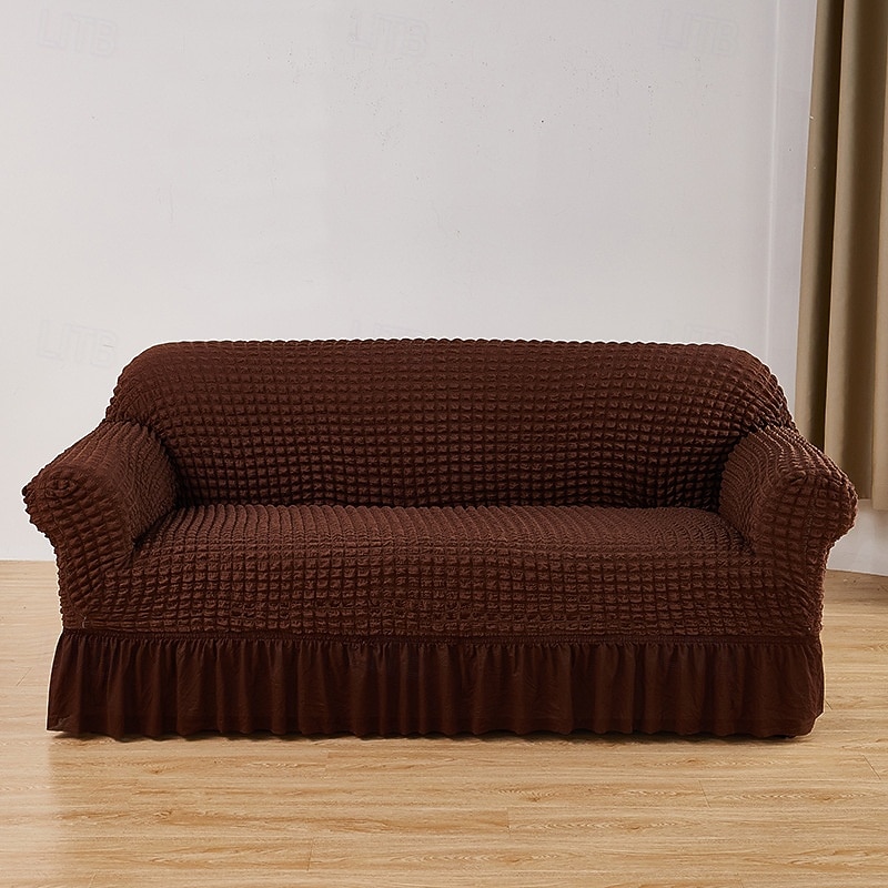 Skirted Bubble Tulle Sofa Cover Full Elastic Slipcover Dustproof Non Slip Sofa Protector Cushion Cover Stretchable Sofa Throw for Living Room Furniture 2026 - $26.99 –P7