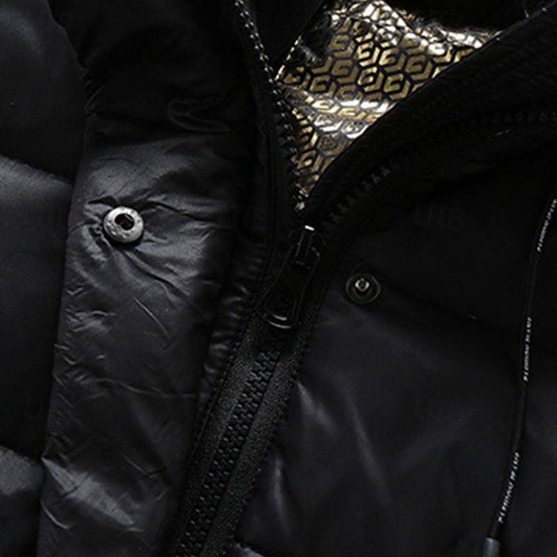 Doudoune Enfants Fille Couleur Unie Sports Avec Poches Extérieur Polyester Manteau Vêtements d'extérieur 5-12 ans Hiver Noir de 2026 ? $78.99 –P8